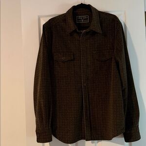 True Grit Stretch Cord Shirt Jacket Size Large